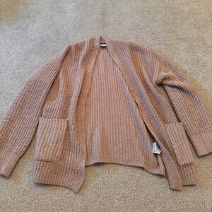 American Eagle Outfitters Tan Women's Cardigan